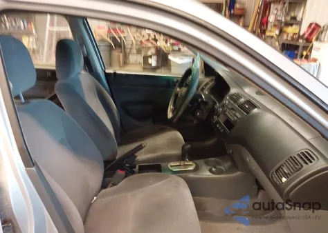 2001 Honda Civic Lx из США, поврежденный, VIN 2HGES16511H522207